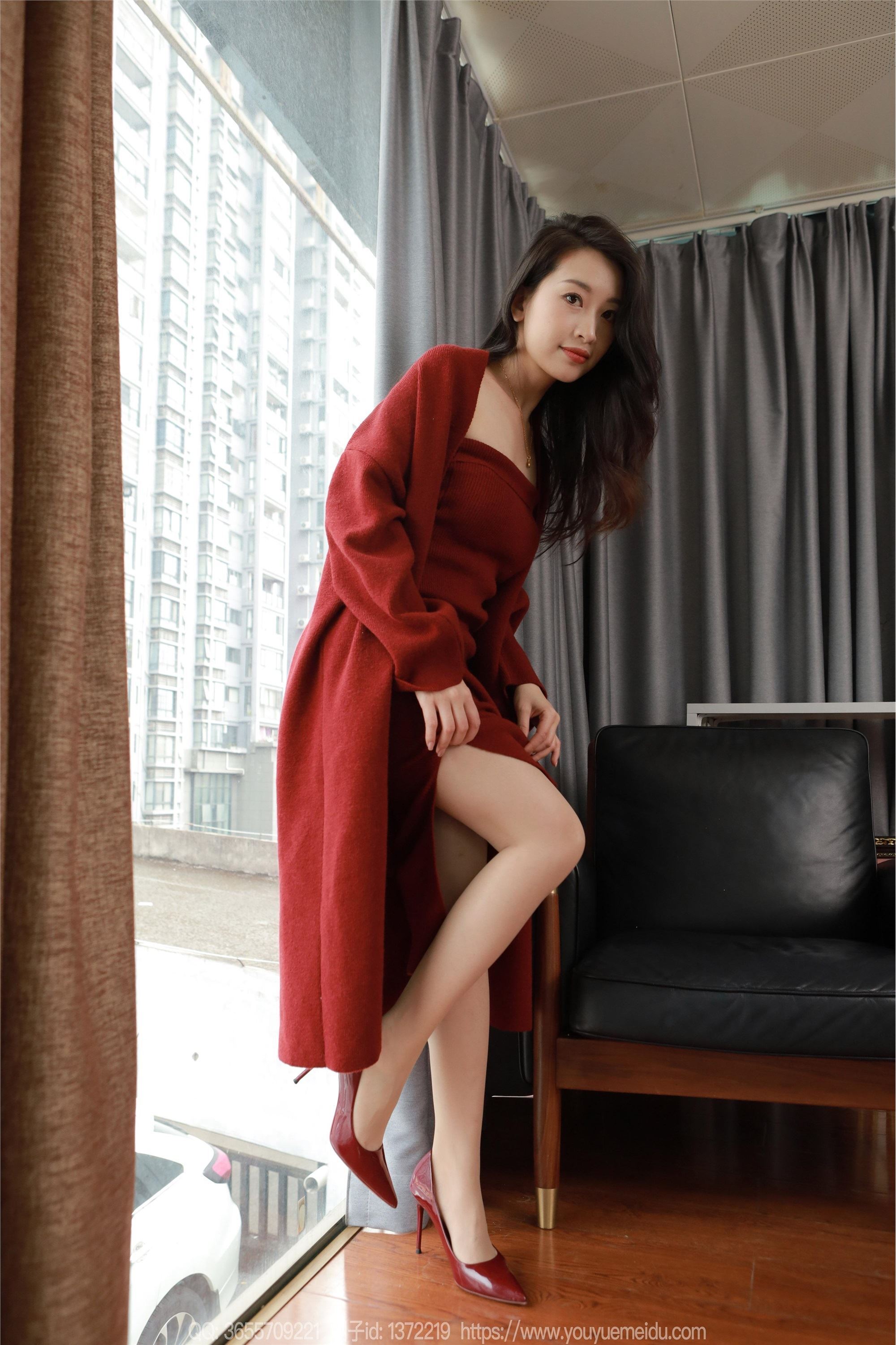 IESS异思趣向  2025.01.31 丝享家 1965 小婕《红色针织裙（下）》